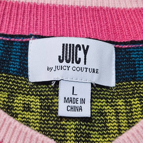 Juicy by Juicy Couture Logo Text Sweater - L - Picture 4 of 7